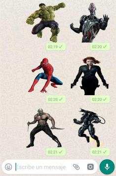 Avengers stickers screenshot 3