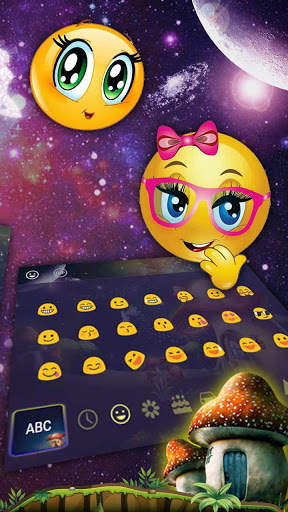 Fairy Magical Mashroom Keyboard 3 تصوير الشاشة