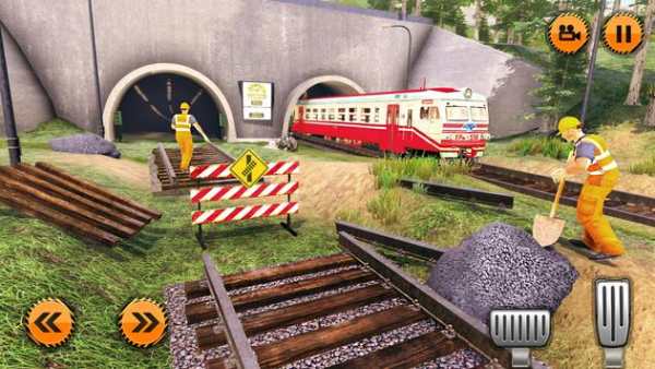 Indian Train Track Construction screenshot 5