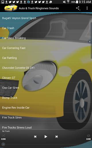 Auto & Truck Ringtones Sounds screenshot 8