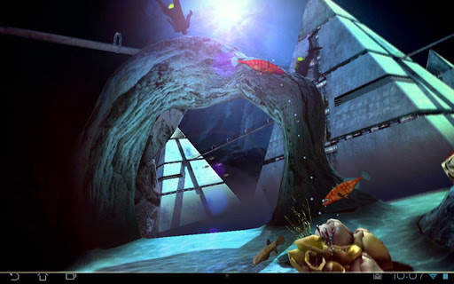 Atlantis 3D Free lwp screenshot 8