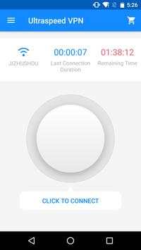 Ultraspeed VPN screenshot 1