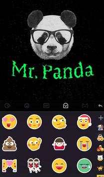 Mr. Panda Keyboard Theme screenshot 4