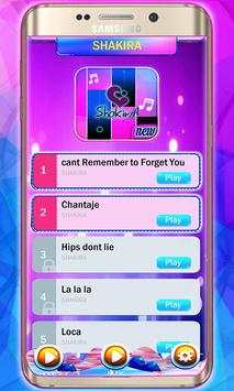 Shakira Piano Tile GAME screenshot 1