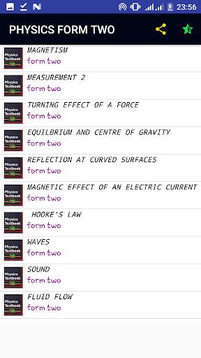 PHYSICS FORM 2 NOTES HANDBOOK скриншот 1