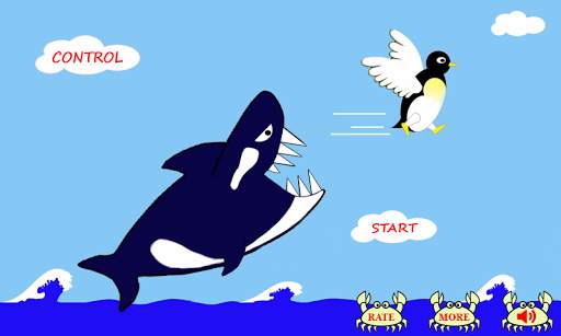 Penguin Fly! : Relaxing Game screenshot 1
