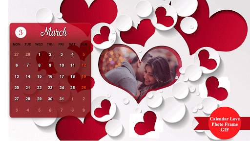 Love GIF Calender Photo Frames screenshot 6