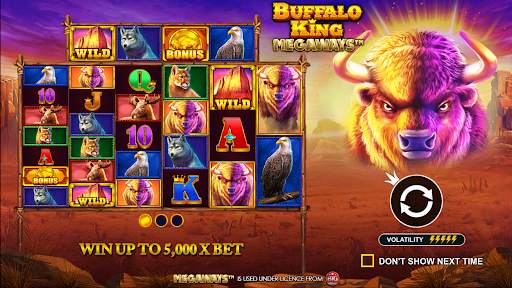 Buffalo King Mways Slot Game screenshot 5