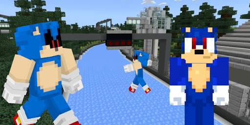 Sonic EXE Skin for Minecraft screenshot 4