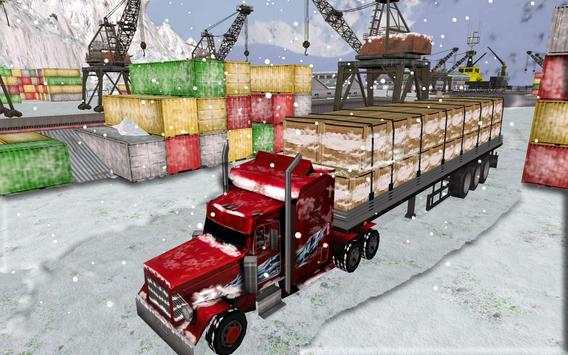Off-road Snow Truck Driving screenshot 2