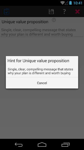 Business plan screenshot 4