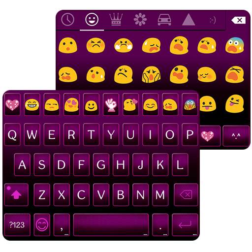 Pink Punk Emoji Keyboard Theme 1.3.5