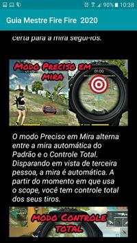 Guia Mestre Fire Fire 2020 screenshot 2