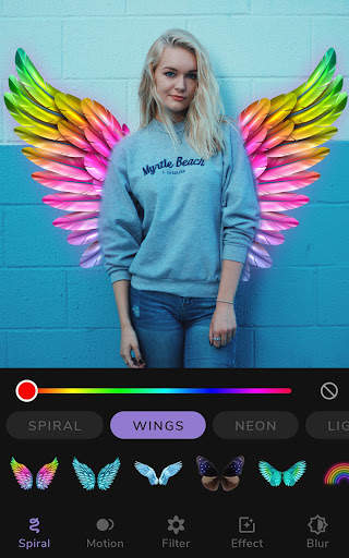 Neon PicsApp Photo Editor - Photo Filter & Effects 10 تصوير الشاشة