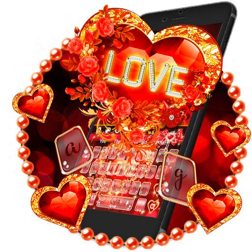 Love Heart Keyboard 10001004