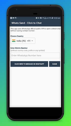 Whats Send - Click to Chat screenshot 2