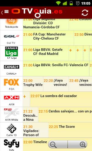 TV Guia Es - Programación TV screenshot 4