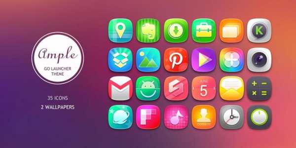 Ample GO Launcher Theme screenshot 7