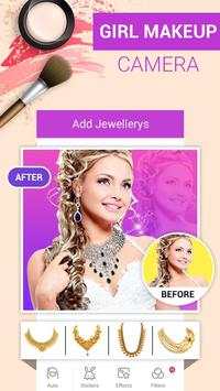 Girl Makeup Camera - Beauty Photo Editor 2018 screenshot 3