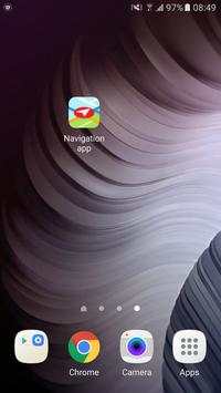 Navigation app with voice स्क्रीनशॉट 1