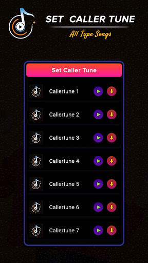 Tunes : Set Caller Tune, New Ringtone Free screenshot 3