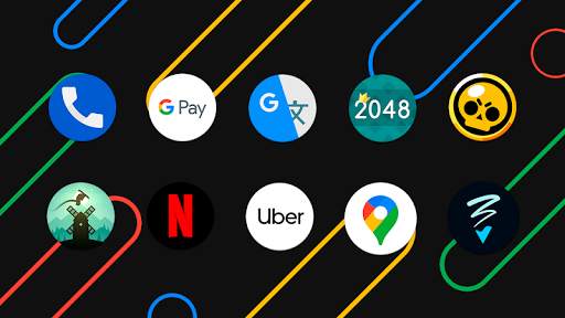 Pixel pie icon pack - free icon pack screenshot 1