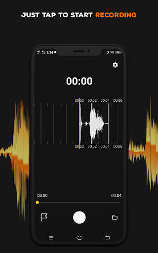 voice recorder app free for android screenshot 2