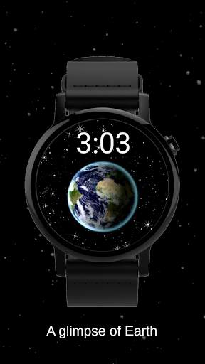 Watch Face Live Earth Wallpaper-Wear OS Smartwatch screenshot 6