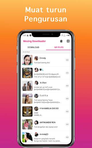 Pemuat turun untuk WeSing screenshot 3