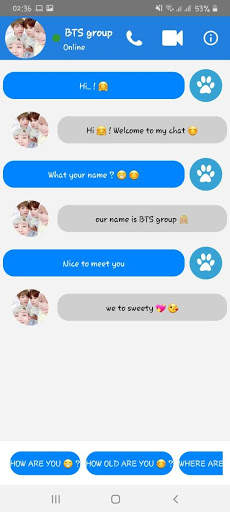 BTS Call You - Fake Video Calls Prank Live screenshot 3