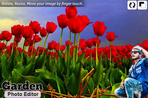 Garden Photo Editor - Cut Paste Photo screenshot 5