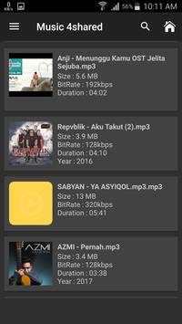 Free Music for 4shared screenshot 3
