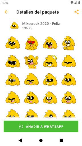 💎Stickers de Mikecrack y Los Compas para WhatsApp screenshot 2