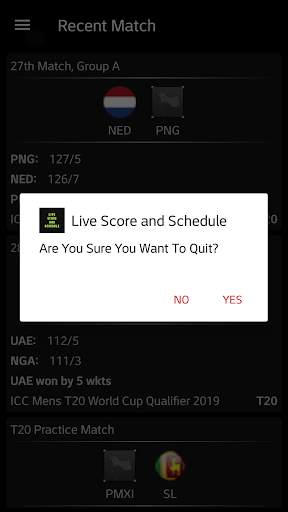 Live Score and Schedule screenshot 5
