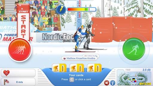 Biathlon Mania screenshot 1