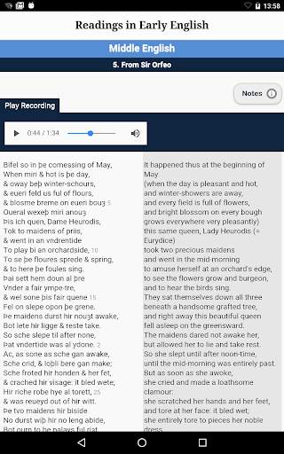 Readings in Early English скриншот 6