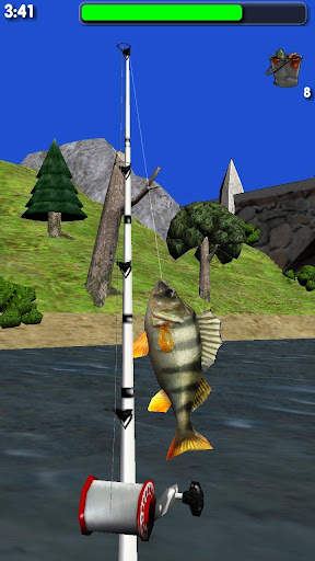Big River Fishing 3D Lite screenshot 5