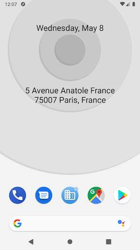 Address Widget - Travel & Vacation Address screenshot 1
