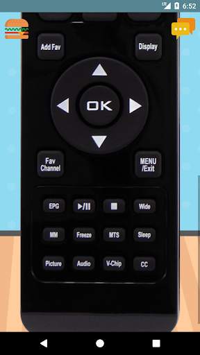 Remote Control For AOC TV screenshot 1