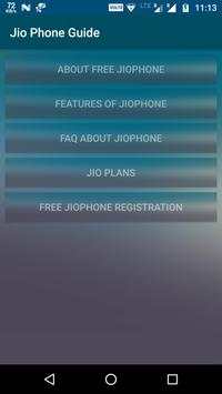 Free Jio Phone Registration screenshot 1