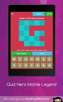 Quiz Hero Mobile Legend screenshot 11