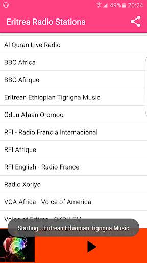 Eritrea Radio Stations screenshot 2