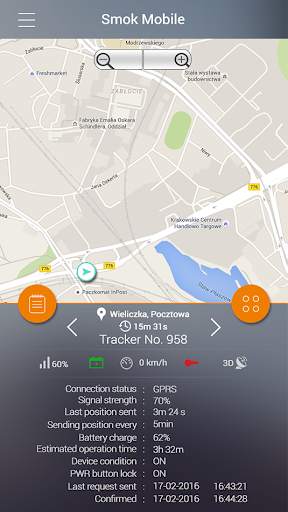 SMOK Mobile – GPS monitoring screenshot 2