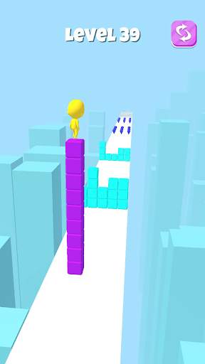 perfect cube runner 3d स्क्रीनशॉट 3