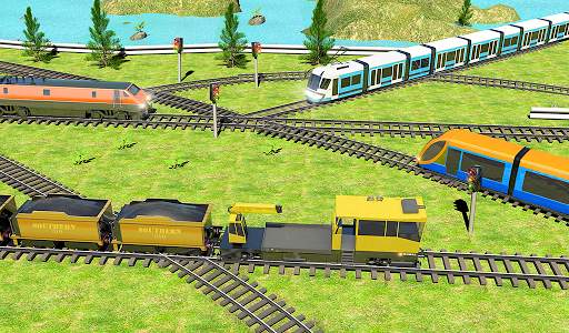 Indian Train City 2019 – Oil Trains Game Driving screenshot 11