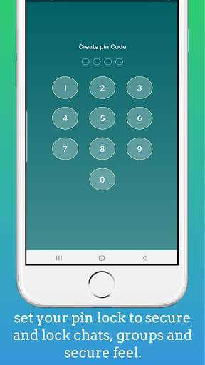 GB Chat and Group locker for WhatsApp, Secure chat screenshot 1