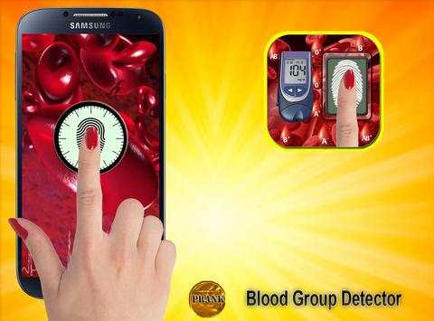 Blood Group Scanner Prank screenshot 1