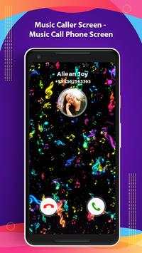 Music Caller Screen - Music Call Phone Screen screenshot 1