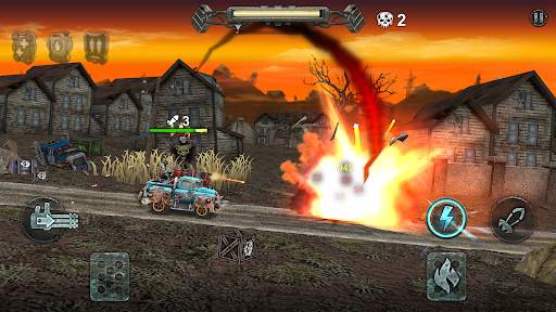 Dead Paradise Car Race Shooter 6 تصوير الشاشة