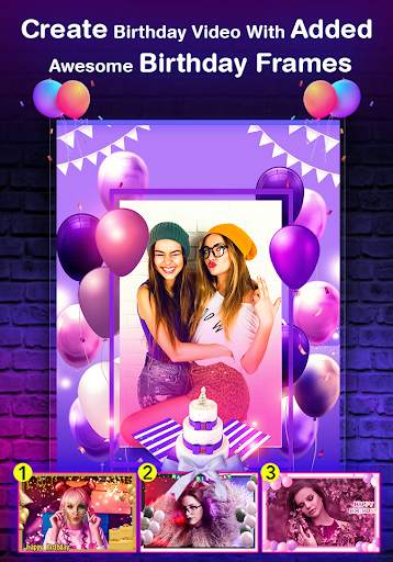 Birthday Video Maker with Song and Name screenshot 10